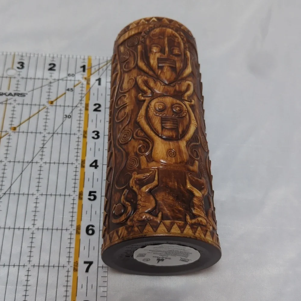 Disney Parks Plastic Tiki Polynesian Totem Drink Cup Tumbler 7